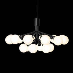 Nuura Apiales 18 satin svart/opal