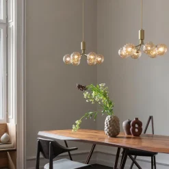 Nuura Apiales 6 taklampe messing / optic gold