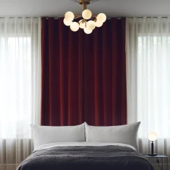 Nuura Apiales 9 taklampe messing/opal