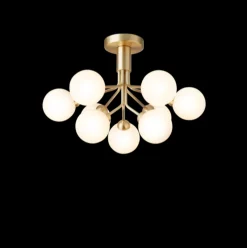 Nuura Apiales 9 taklampe messing/opal