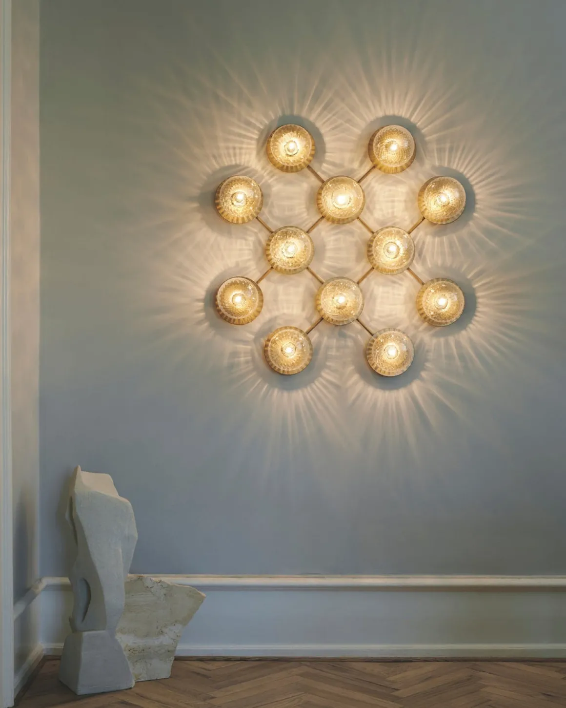 Nuura Liila 12 taklampe/vegglampe - optic