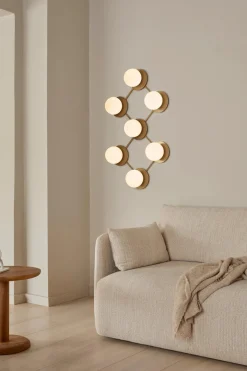 Nuura Liila 7 taklampe/vegglampe - opal