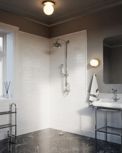 Nuura Liila 1 vegglampe/taklampe - small - nordic gold / opal