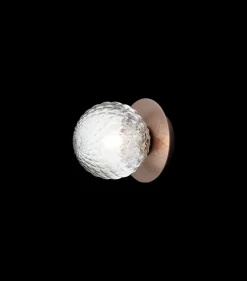 Nuura Liila 1 vegglampe/taklampe - Small - Bronse / Klar