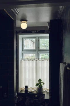 Nuura Liila 1 vegglampe/taklampe - medium - nordic gold / opal