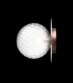 Nuura Liila 1 vegglampe/taklampe - large - bronse / optikk