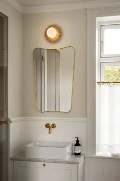 Nuura Liila Muuse vegglampe/taklampe - small - nordic gold / opal