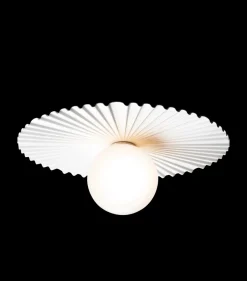 Nuura Liila Muuse vegglampe/taklampe - medium - Hvit / opal