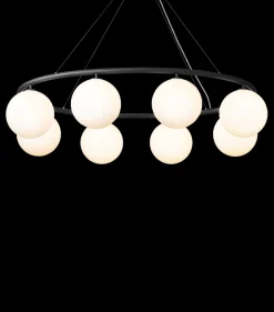 Nuura Miira 8 circular taklampe - Svart