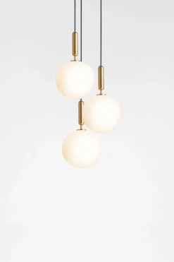 Nuura Miira 3 large messing / opal