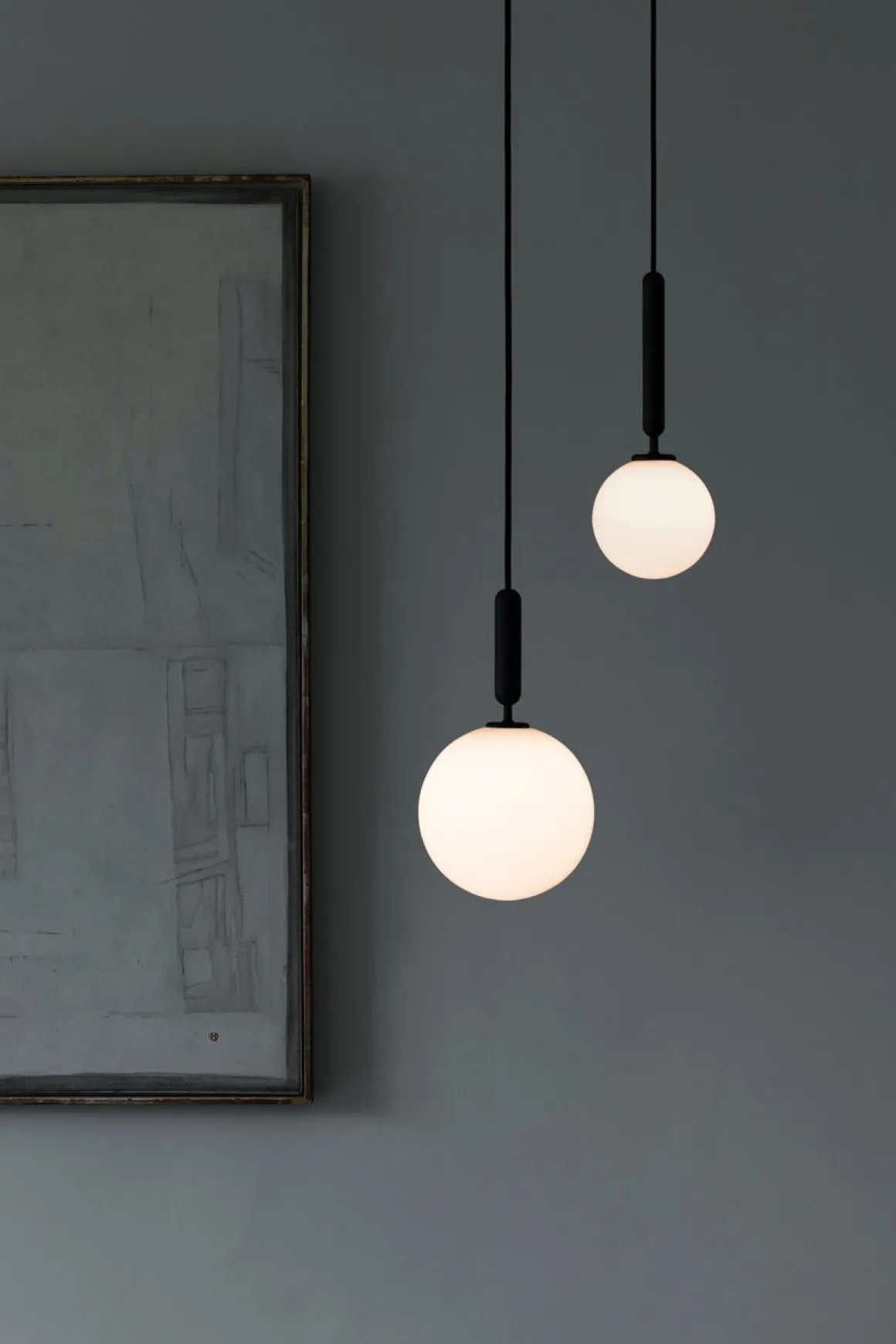 Nuura Miira 1 large svart / opal