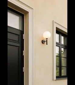 Nuura Miira utendørslampe - bronse / opal