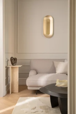 Nuura Sasi Large vegglampe - Messing