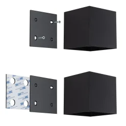 Nyara oppladbar vegglampe opp/ned lys med sensor