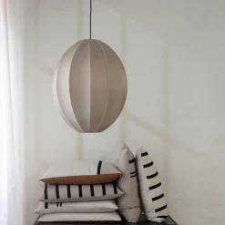 Oi Soi Oi Silkeskjerm Oval Large - Cashmere