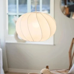 Olivia Twist takpendel 50 cm - Hvit