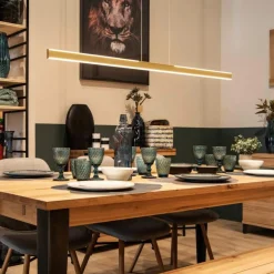 One linear 140 cm takpendel opp/ned lys 35W 2700/3000 Kelvin - Dimbar