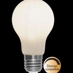 Opalhvit dimbar E27 LED 5W 60mm