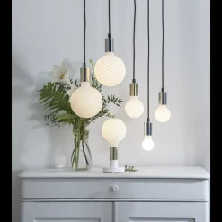 Opalhvit dimbar E27 LED 5W 60mm