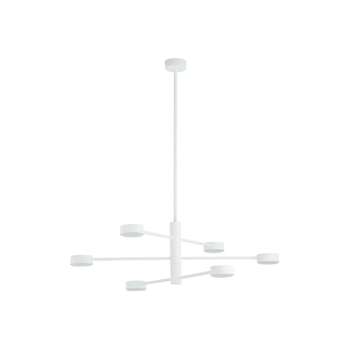 Orbit taklampe 6 - Hvit