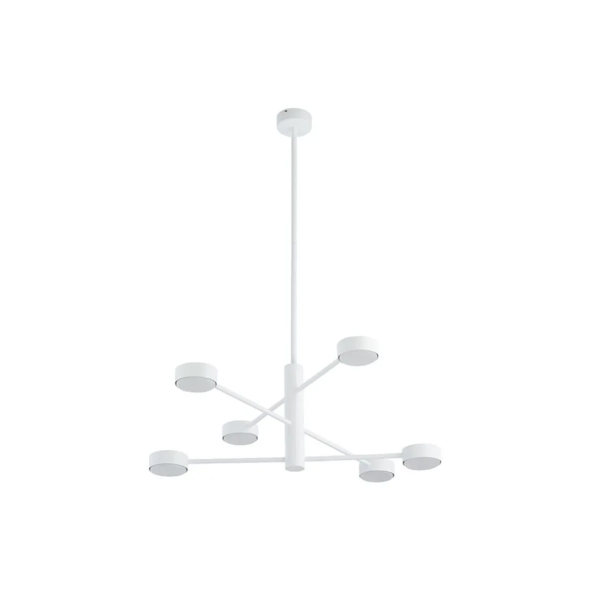 Orbit taklampe 6 - Hvit