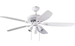 Orion takvifte GU10 - Hvit/Eik vendbare blad