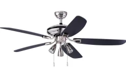 Orion takvifte GU10 - Sølv/Hvit/Svart vendbare blad