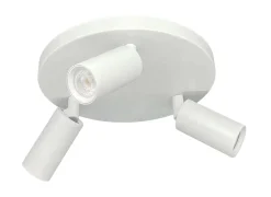 Oz mini rund taklampe 3-lys GU10 mini