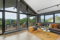 Oz spotskinne 3 spotter 1 meter - Svart/Gull