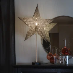 Papirstjerne med marmor