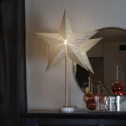 Papirstjerne med marmor