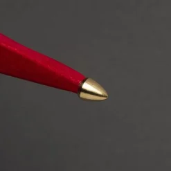 Pappstjerne 78 cm - Rød fløyel/Gull innside