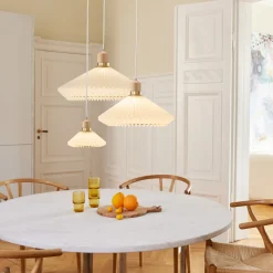 Paris takpendel 40 cm - Hvit