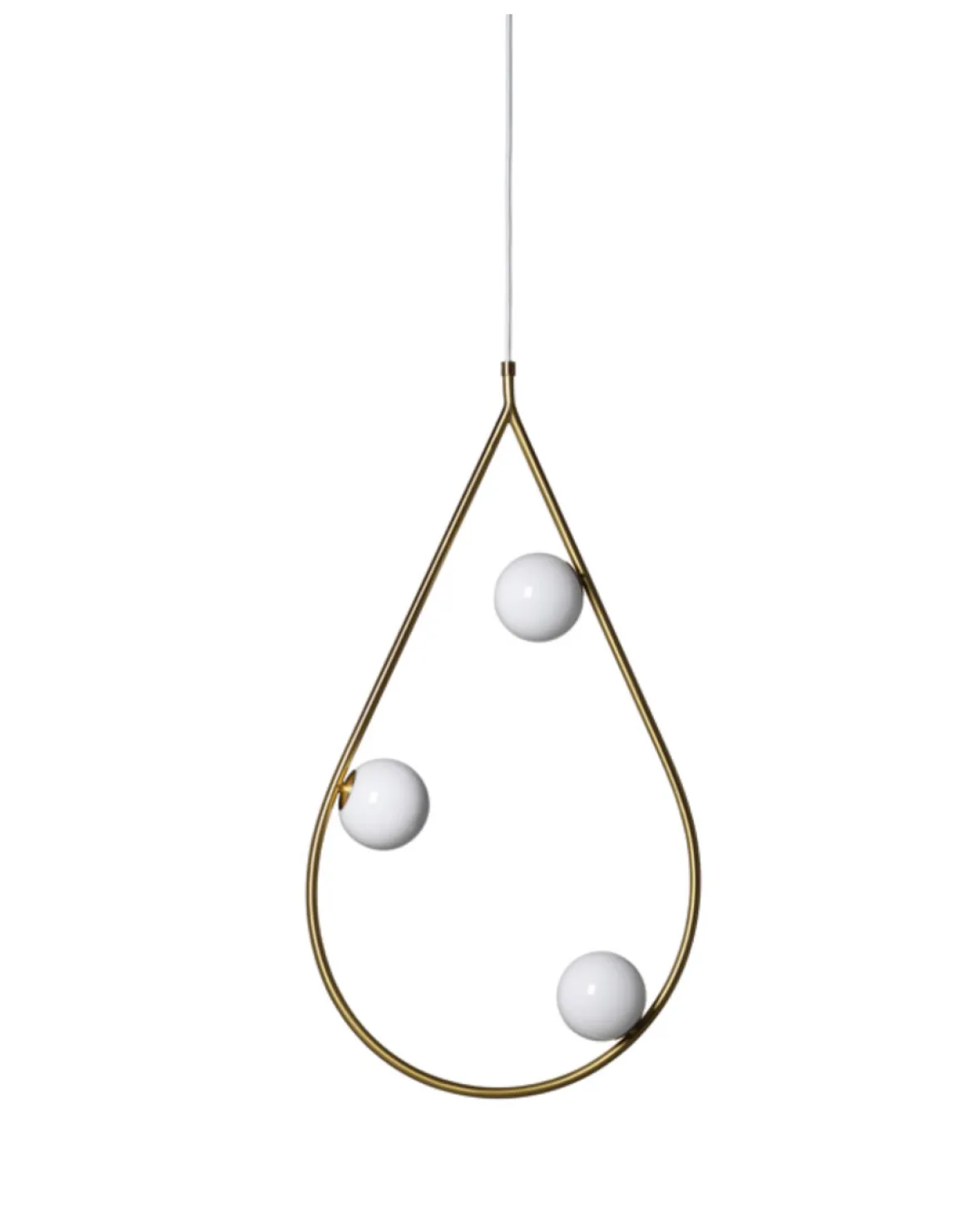 Pearls 65 takpendel - messing