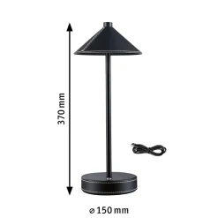 Pellini portabel bordlampe oppladbar 2W 2700-6500 Kelvin