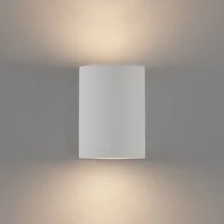 Pero vegglampe opp/ned IP20 G9 - Hvit