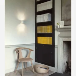 Pero vegglampe opp/ned IP20 G9 - Hvit