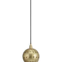 Petal vinduspendel 15 cm - Messing