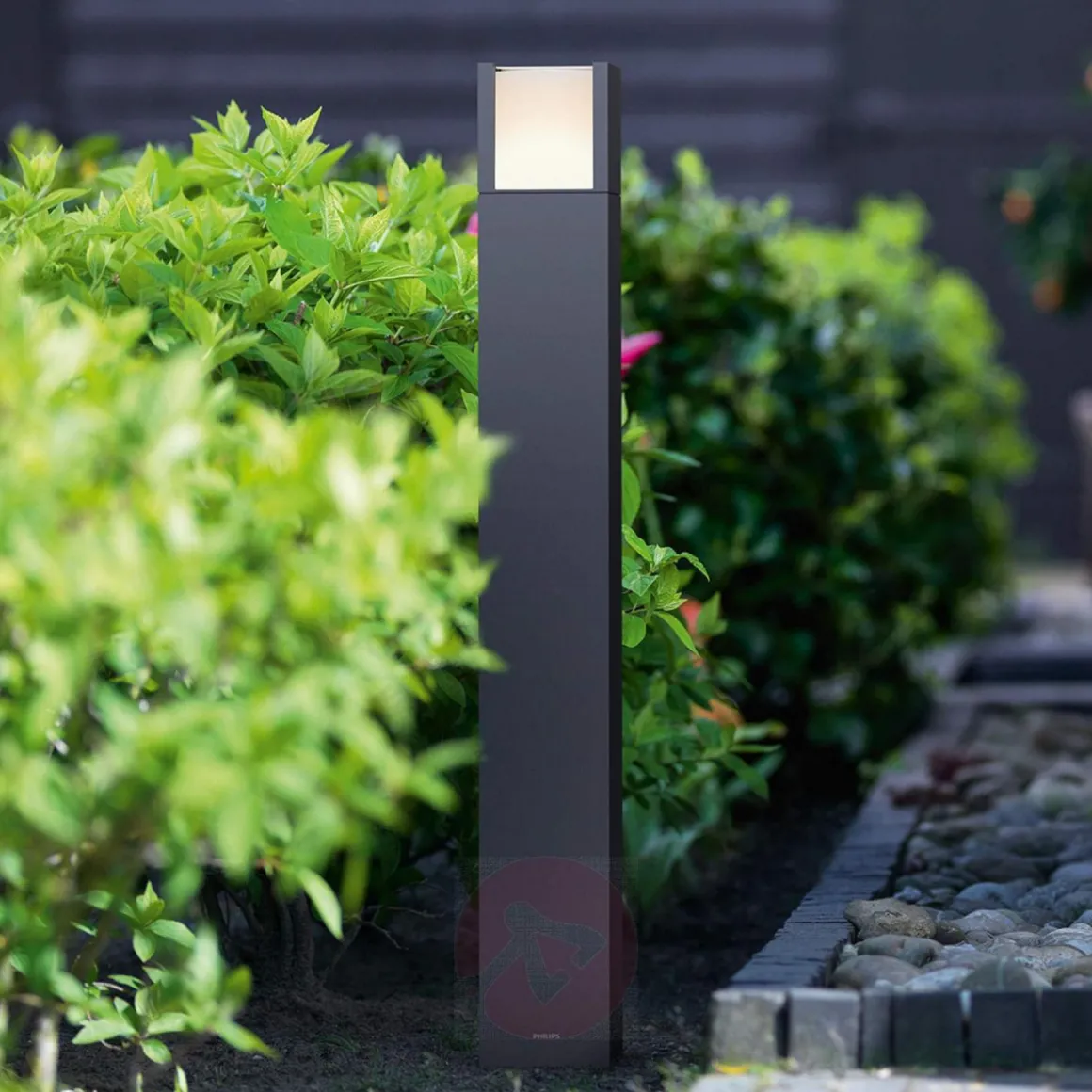 Philips Arbour LED pullert, antrasitt