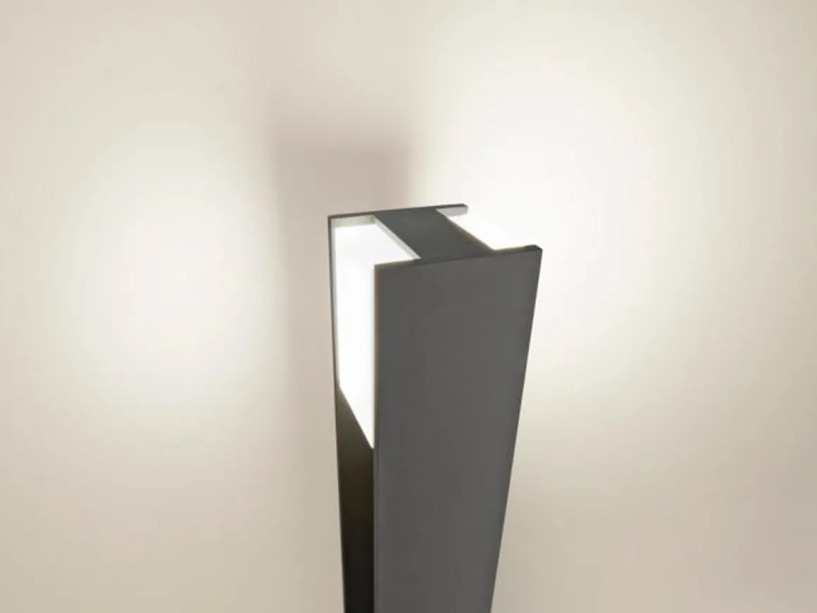 Philips Bridge pullert 80,2 cm utendørs IP44 E27 - Antrasitt