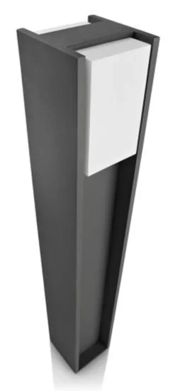 Philips Bridge pullert 80,2 cm utendørs IP44 E27 - Antrasitt