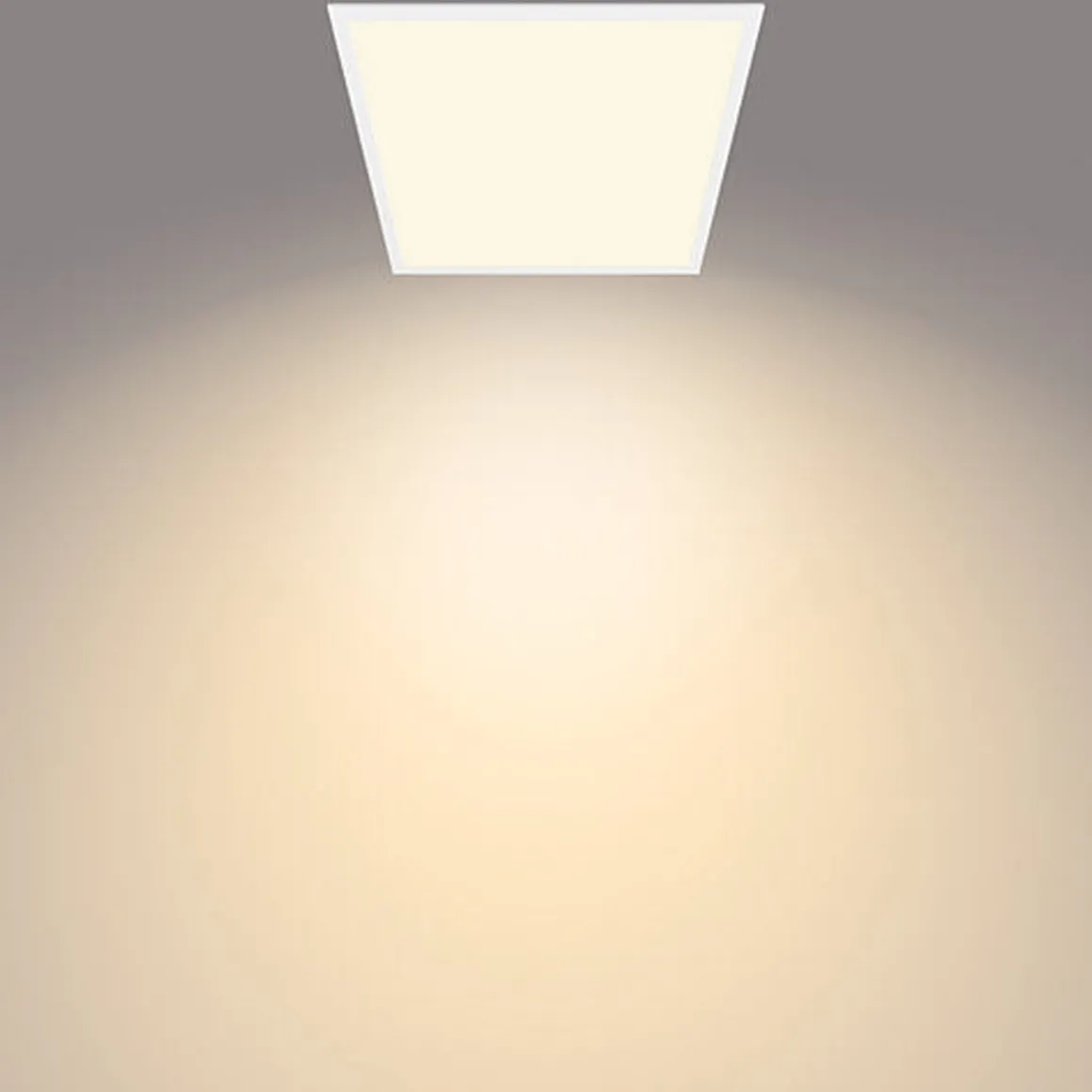 Philips CL560 taklampe 60x60cm 36W 2700K 3-steg dim - Hvit