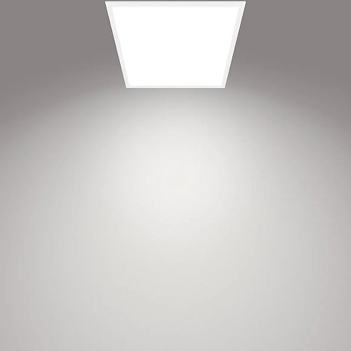 Philips CL560 taklampe 60x60cm 36W 4000K 3-steg dim - Hvit