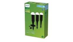 Philips Gardenlink Edwina hagelys 2700K 1,5W IP44 3-pakning - 24 Volt