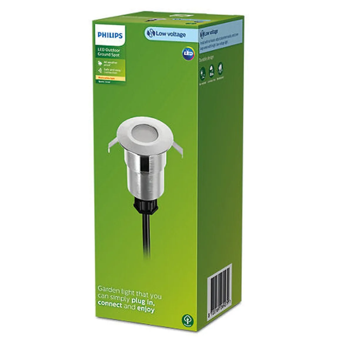 Philips Gardenlink Spore uplight 2700K 1 W IP44 ekstra enhet - 24 Volt