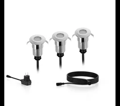 Philips Gardenlink Spore uplight 2700K 1 W IP44 3-pakning - 24 Volt