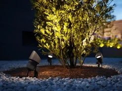 Philips Gardenlink uplight 2700K 6W IP44 3-pakning - Svart - 12Volt