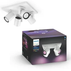 Philips Hue Argenta 4 lys spotlight white and colore ambiance