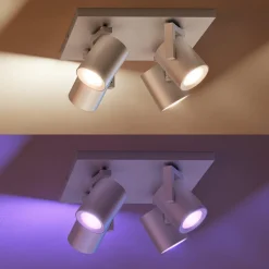 Philips Hue Argenta 4 lys spotlight white and colore ambiance