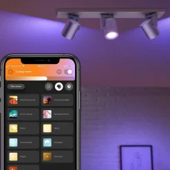 Philips Hue Argenta 3 lys spotlight white and colore ambiance